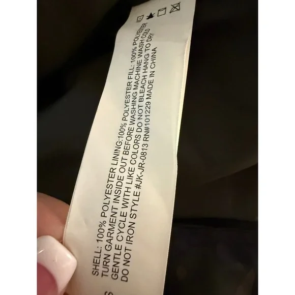 ASHLEY BY 26 INTERNATIONAL Outerwear Camouflage Puffer Jacket Hooded Size S - Picture 9 of 9